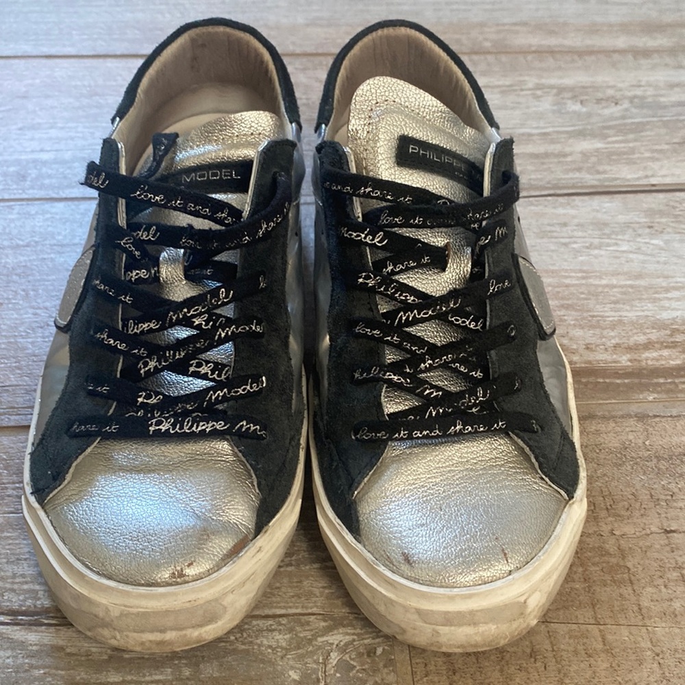 Philippe Model metallic sneakers size 38